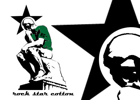 Rock Star Cotton portfolio work by DP1 DESIGN New Orleans