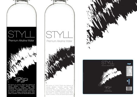 Styll Water portfolio work by DP1 DESIGN