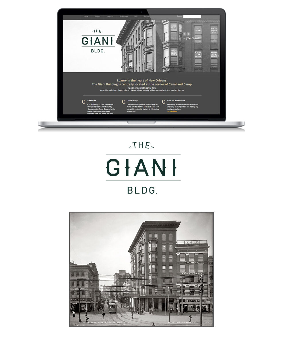 Giani Building - hero image from the DP1 DESIGN portfolio